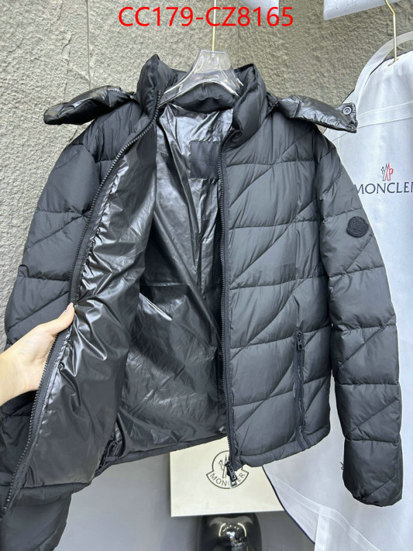 Down jacket Men-Moncler wholesale designer shop ID: CZ8165 $: 179USD