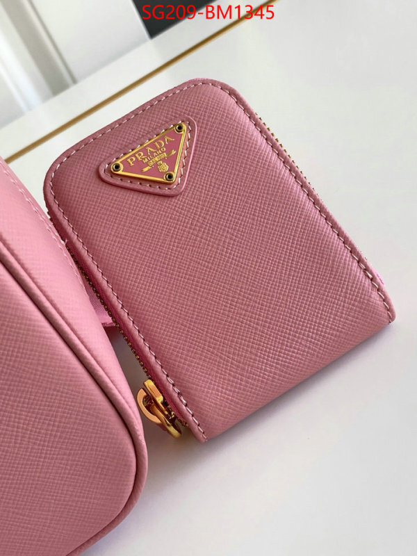 Prada Bags(TOP)-Crossbody- good quality replica ID: BM1345 $: 209USD,