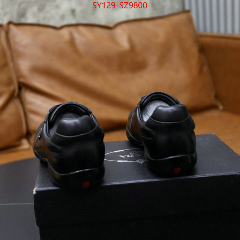 Men shoes-Prada luxury 7 star replica ID: SZ9800 $: 129USD