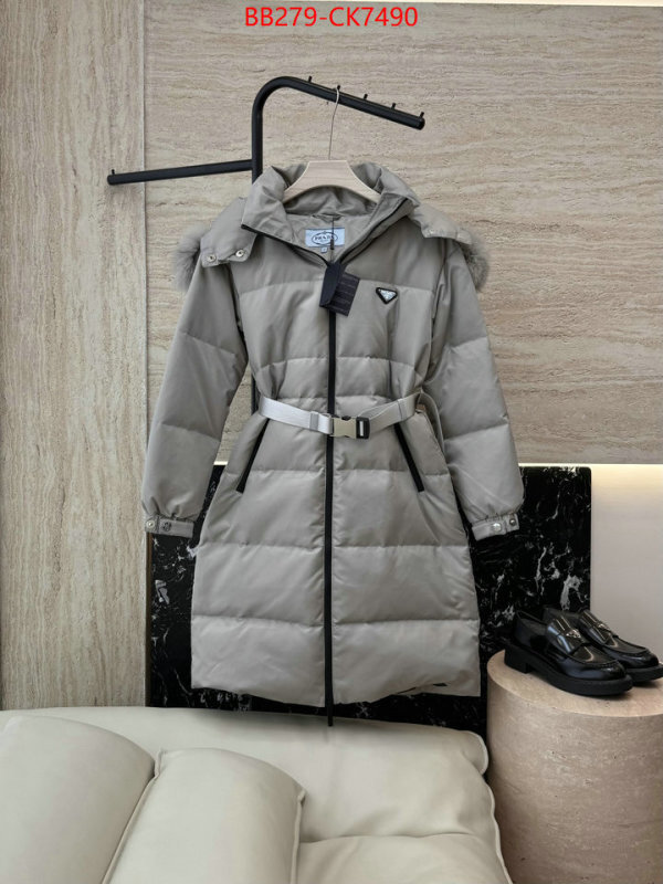 Down jacket Women-Prada where to buy replicas ID: CK7490 $: 279USD