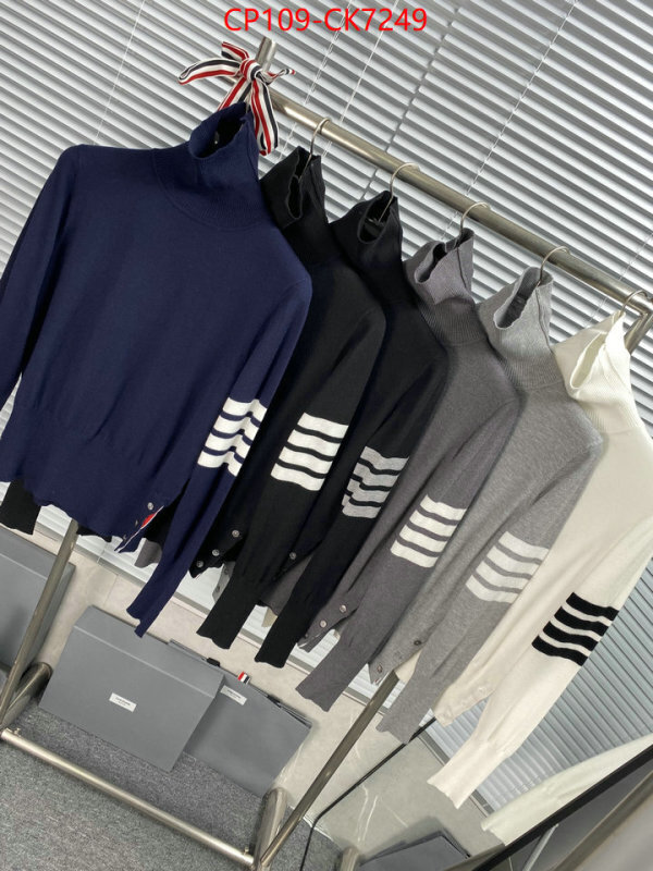 Clothing-Thom Browne buy high-quality fake ID: CK7249 $: 109USD