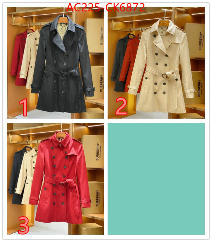 Down jacket Women-Burberry replica us ID: CK6872 $: 225USD