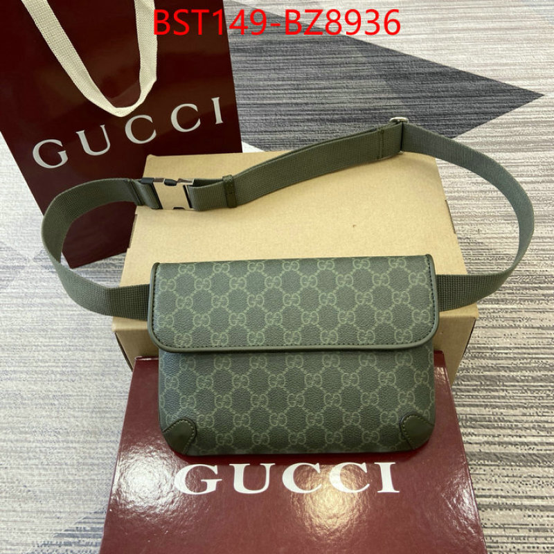 Gucci Bags(TOP)-Crossbody- new designer replica ID: BZ8936 $: 149USD,