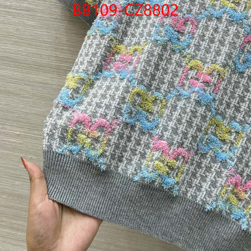 Clothing-Gucci shop ID: CZ8802 $: 109USD