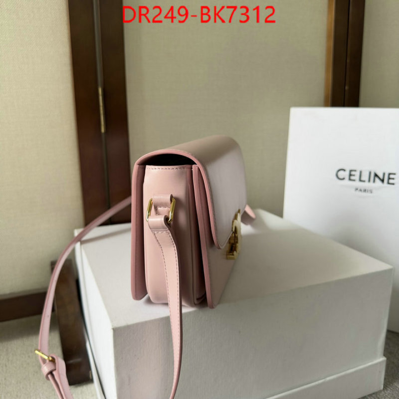 Celine Bags(TOP)-Triomphe Series cheap high quality replica ID: BK7312 $: 249USD,