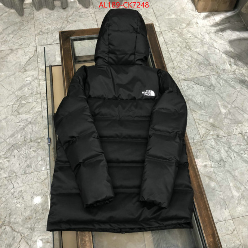 Down jacket Men-The North Face mirror copy luxury ID: CK7248 $: 189USD