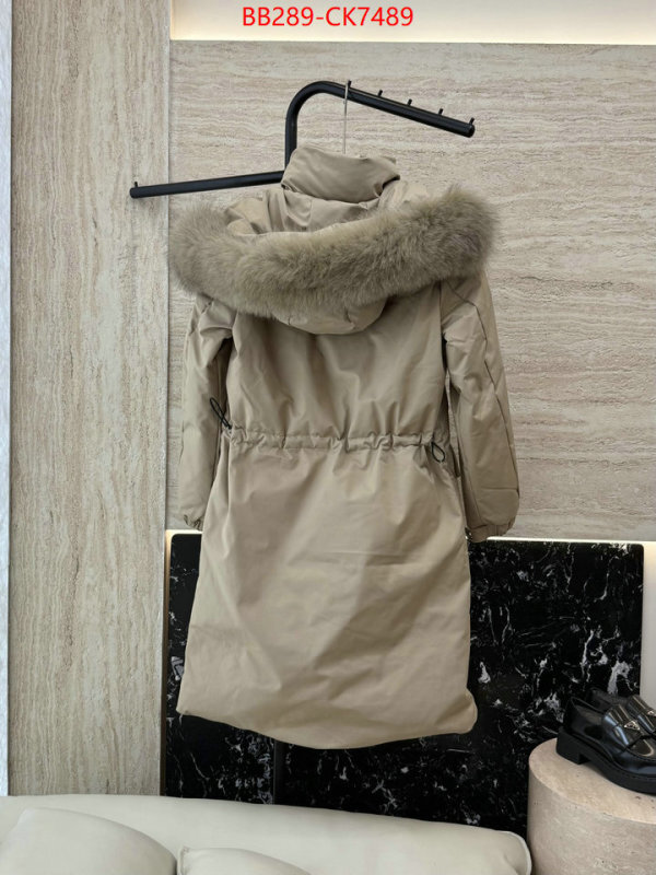Down jacket Women-Prada the highest quality fake ID: CK7489 $: 289USD