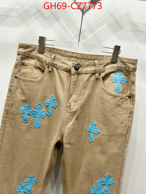 Clothing-Chrome Hearts buying replica ID: CZ7773 $: 69USD