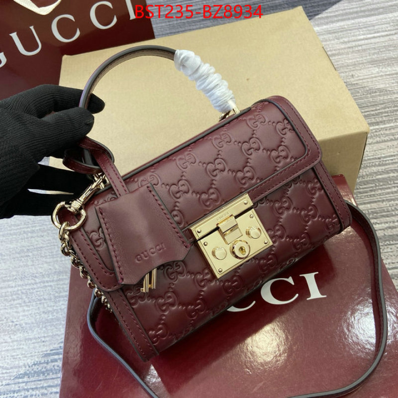 Gucci Bags(TOP)-Padlock- 2024 replica wholesale cheap sales online ID: BZ8934 $: 235USD,
