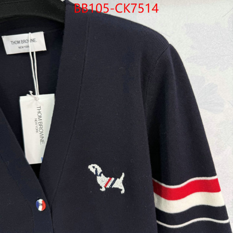 Clothing-Thom Browne replica 1:1 ID: CK7514 $: 105USD