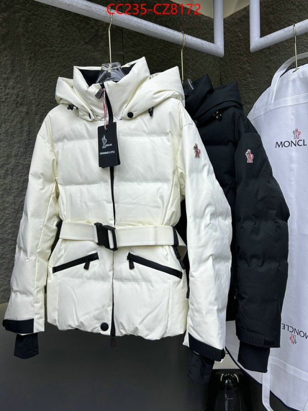 Down jacket Women-Moncler high quality replica ID: CZ8172 $: 235USD