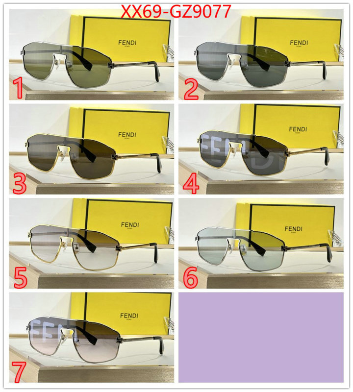 Glasses-Fendi high quality customize ID: GZ9077 $: 69USD