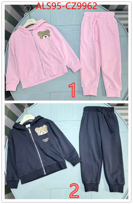 Kids clothing-Fendi buy best quality replica ID: CZ9962 $: 95USD