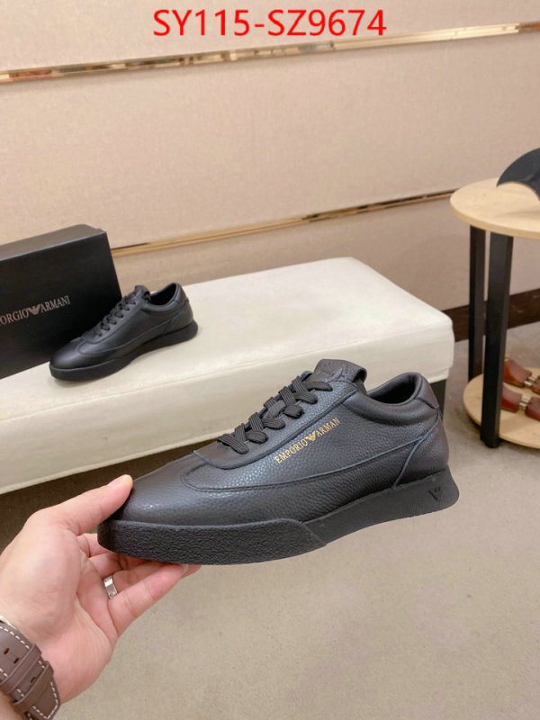 Men shoes-Armani where should i buy replica ID: SZ9674 $: 115USD