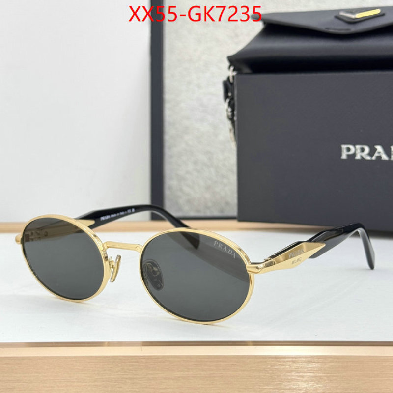 Glasses-Prada 2024 replica wholesale cheap sales online ID: GK7235 $: 55USD