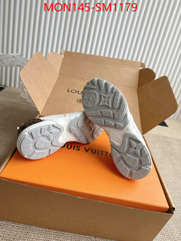Men Shoes-LV counter quality ID: SM1179 $: 145USD