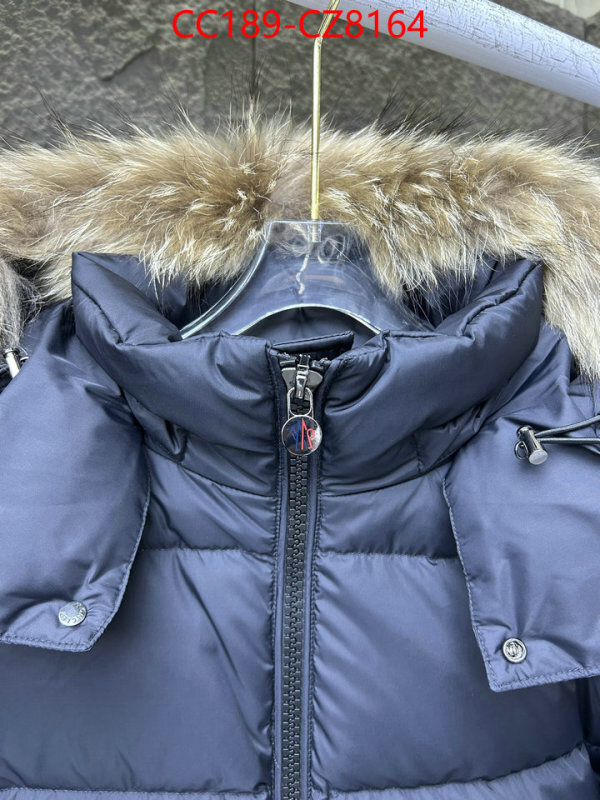 Down jacket Men-Moncler good quality replica ID: CZ8164 $: 189USD