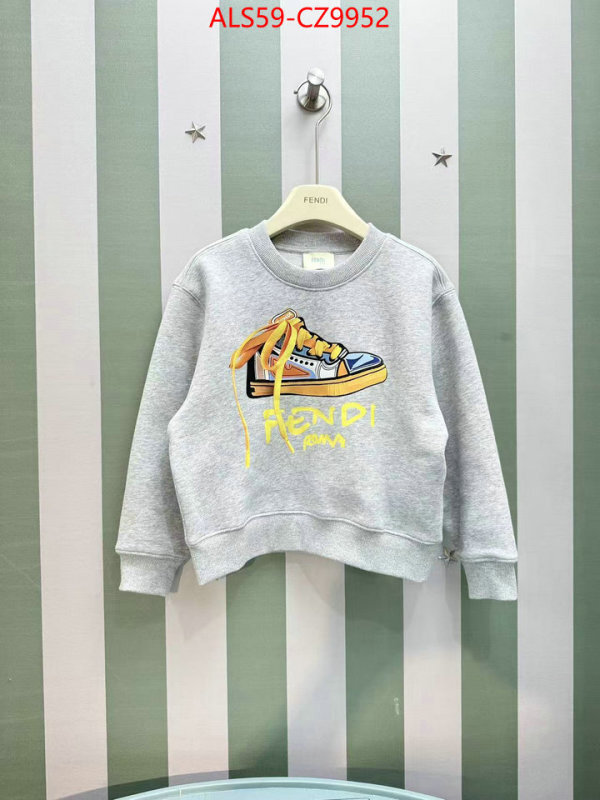 Kids clothing-Fendi designer 1:1 replica ID: CZ9952 $: 59USD