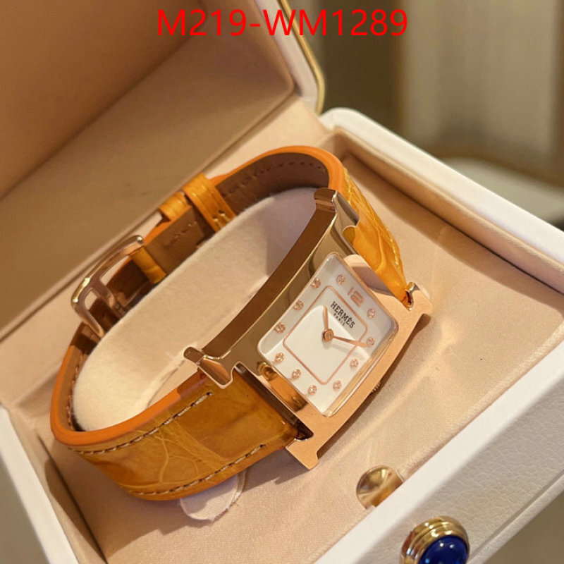 Watch(TOP)-Hermes aaaaa+ replica designer ID: WM1289 $: 219USD