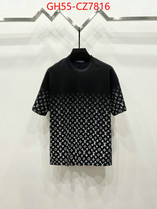 Clothing-LV replica 2024 perfect luxury ID: CZ7816 $: 59USD