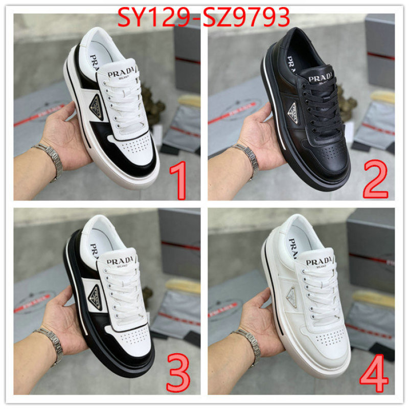 Men shoes-Prada shop the best high authentic quality replica ID: SZ9793 $: 129USD