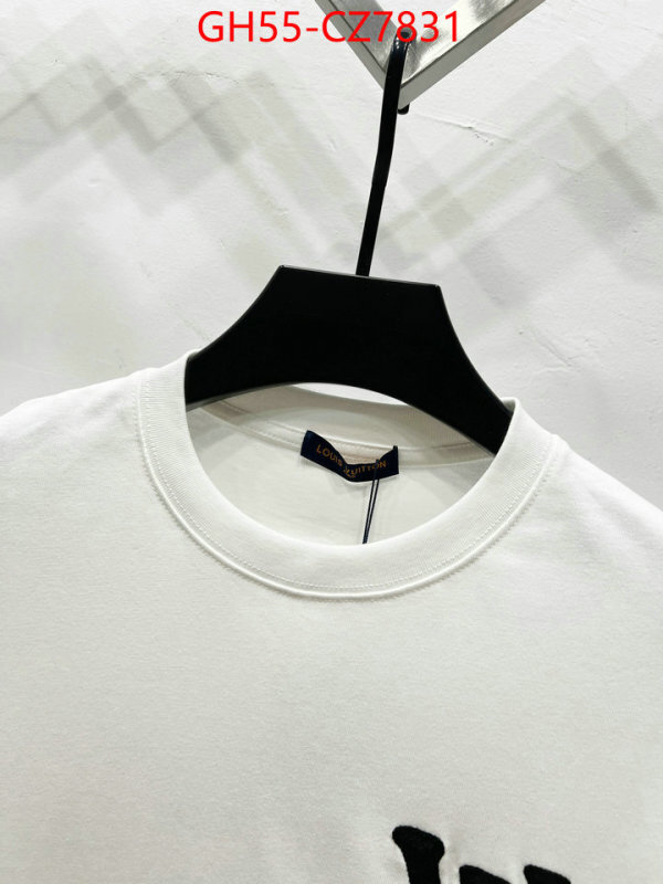 Clothing-LV buy high-quality fake ID: CZ7831 $: 55USD