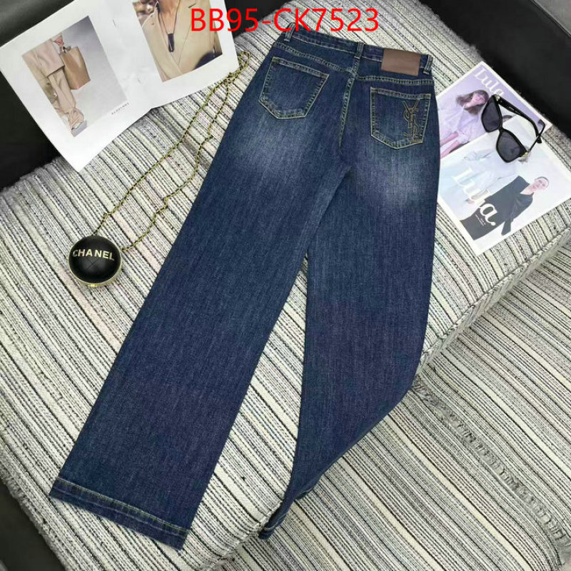 Clothing-YSL wholesale replica shop ID: CK7523 $: 95USD