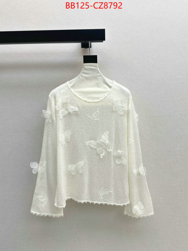 Clothing-Dior fake ID: CZ8792 $: 125USD