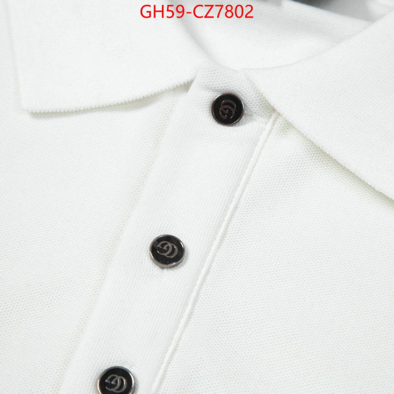 Clothing-Gucci sell high quality ID: CZ7802 $: 59USD