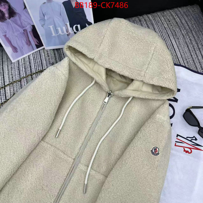Down jacket Women-Moncler for sale cheap now ID: CK7486 $: 189USD