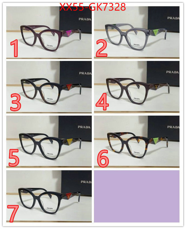 Glasses-Prada high quality online ID: GK7328 $: 55USD