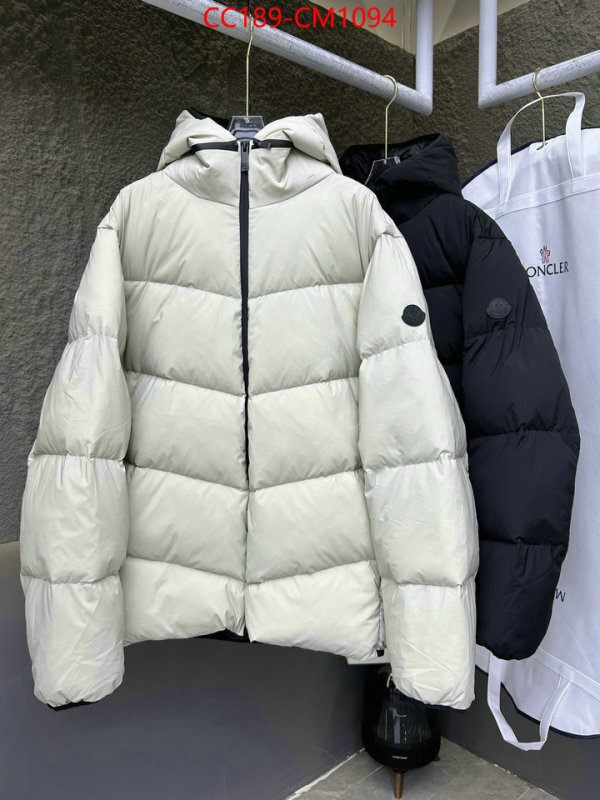 Down jacket Men-Moncler replica wholesale ID: CM1094 $: 189USD