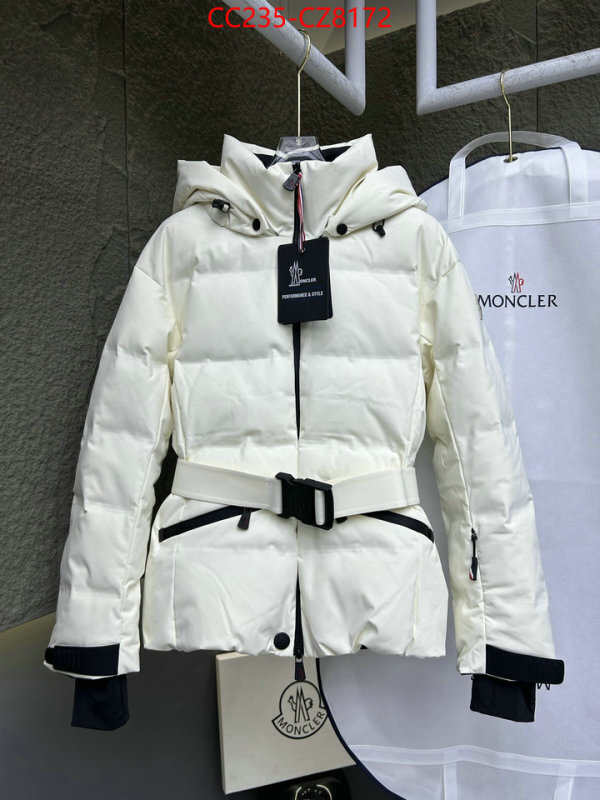 Down jacket Women-Moncler high quality replica ID: CZ8172 $: 235USD