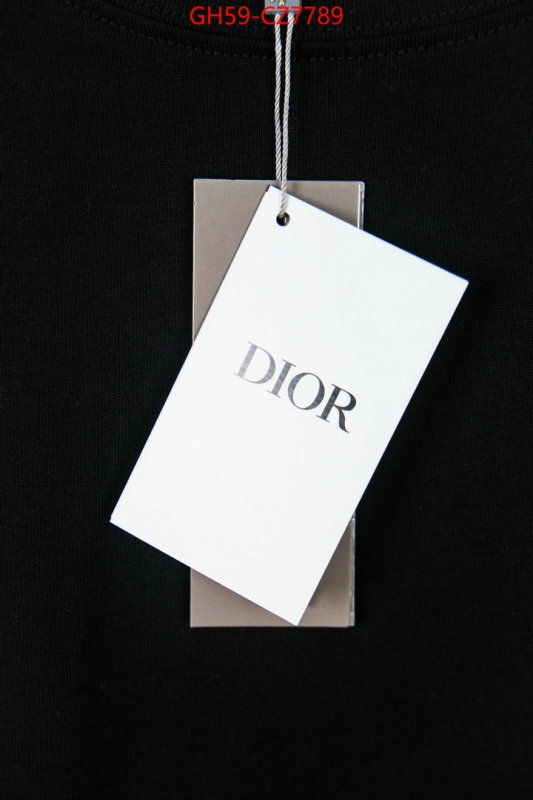 Clothing-Dior high quality replica ID: CZ7789 $: 59USD
