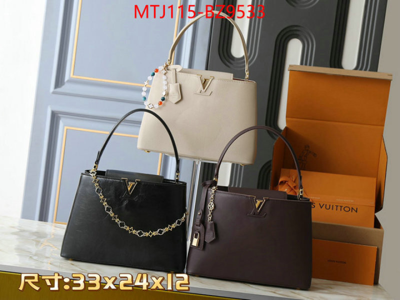 LV Bags(4A)-Handbag Collection- what ID: BZ9533 $: 115USD,