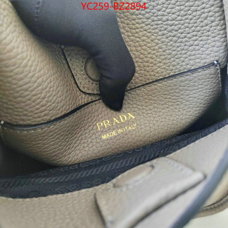 Prada Bags(TOP)-Crossbody- top quality designer replica ID: BZ2894 $: 259USD,