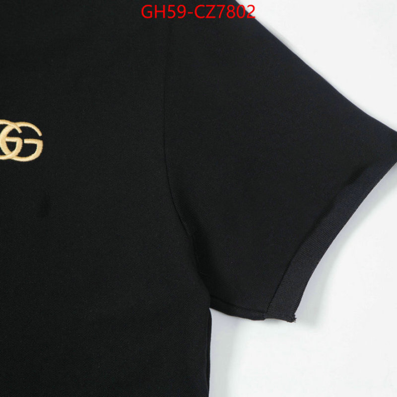 Clothing-Gucci sell high quality ID: CZ7802 $: 59USD