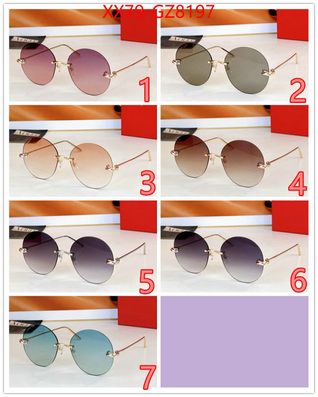 Glasses-Cartier high quality customize ID: GZ8197 $: 79USD