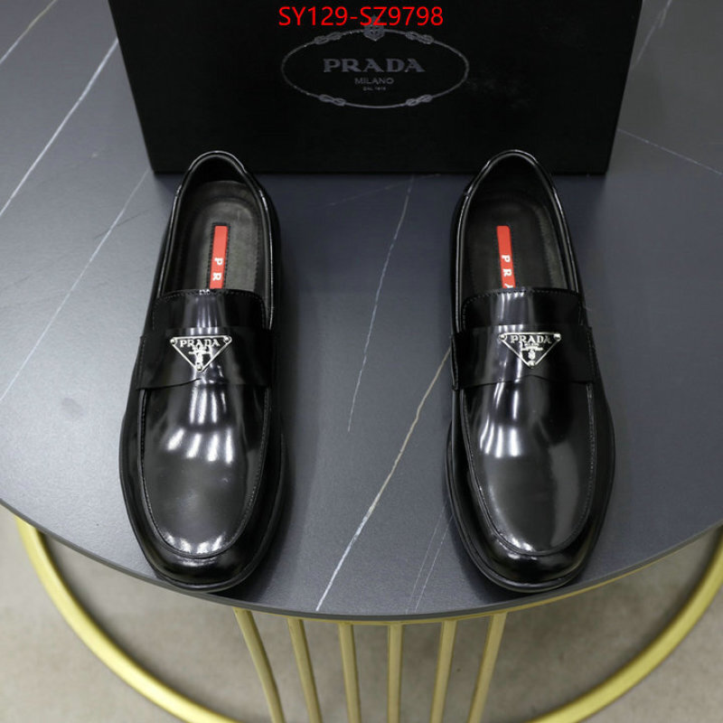 Men shoes-Prada top 1:1 replica ID: SZ9798 $: 129USD