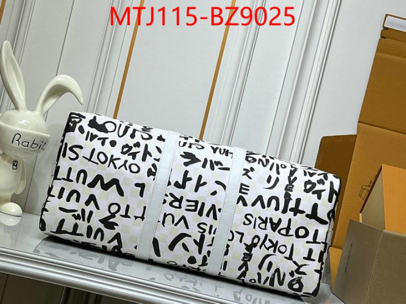 LV Bags(4A)-Keepall BandouliRe 45-50- buy top high quality replica ID: BZ9025 $: 115USD,