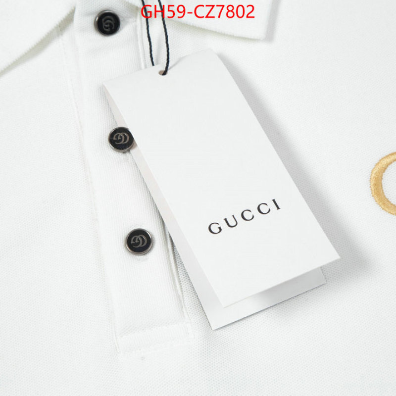 Clothing-Gucci sell high quality ID: CZ7802 $: 59USD