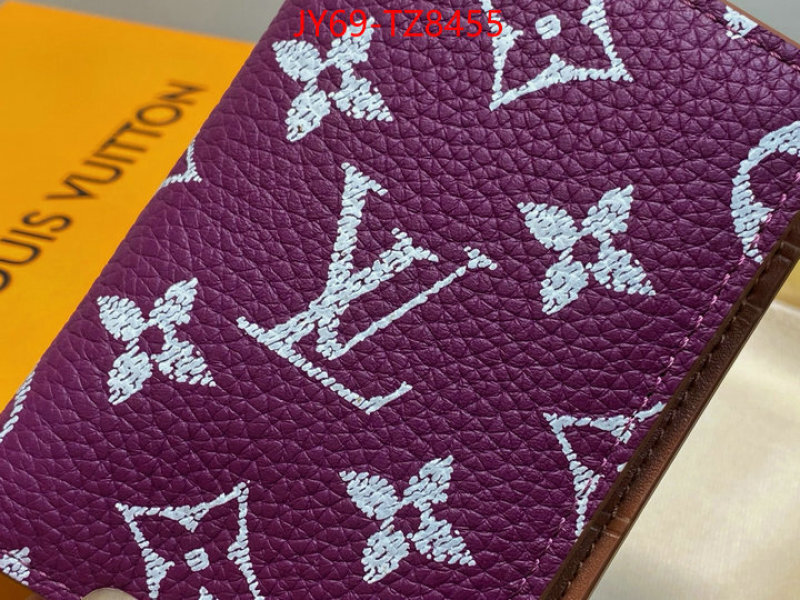 LV Bags(TOP)-Wallet high ID: TZ8455 $: 69USD,