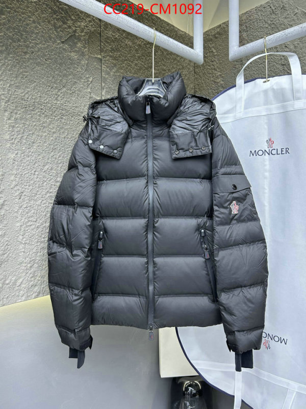 Down jacket Men-Moncler the most popular ID: CM1092 $: 219USD