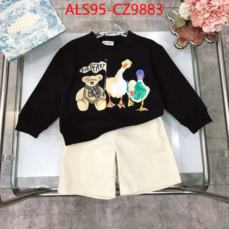 Kids clothing-Burberry best quality designer ID: CZ9883 $: 95USD