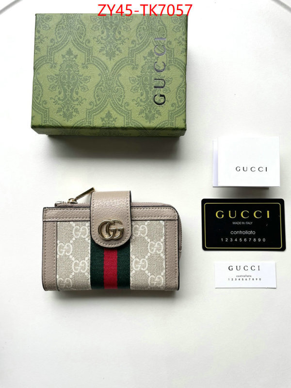 Gucci Bags(4A)-Wallet- where to buy high quality ID: TK7057 $: 45USD,