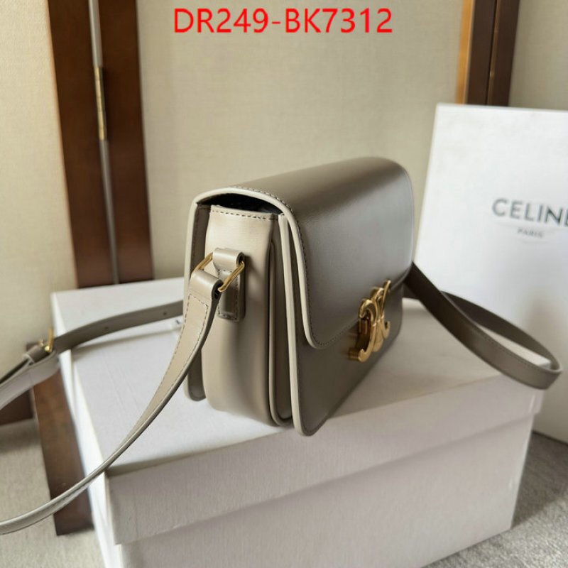 Celine Bags(TOP)-Triomphe Series cheap high quality replica ID: BK7312 $: 249USD,