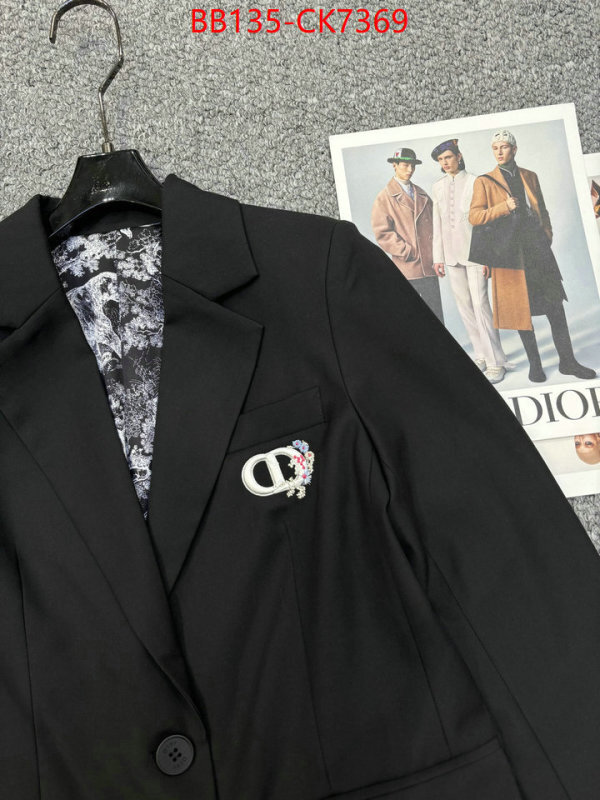 Clothing-Dior what best replica sellers ID: CK7369 $: 135USD