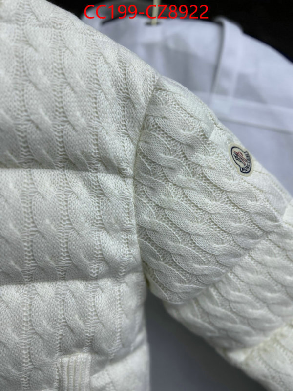 Down jacket Women-Moncler best quality fake ID: CZ8922 $: 199USD
