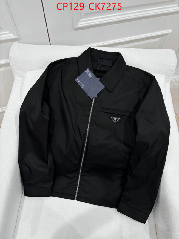 Clothing-Prada what best designer replicas ID: CK7275 $: 129USD