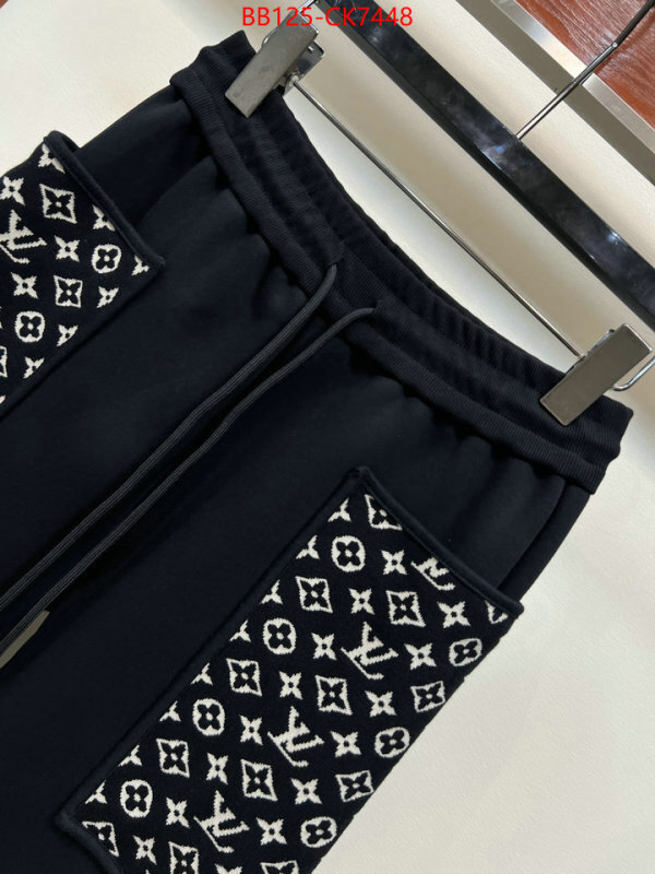 Clothing-LV quality aaaaa replica ID: CK7448 $: 125USD